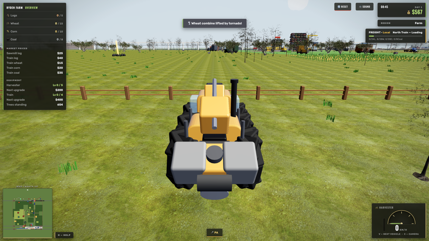 Wood Tycoon gameplay